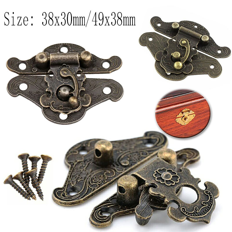 Leatherwork Hardware - 5/10 Stück Vintage Metall Hardware Möbel