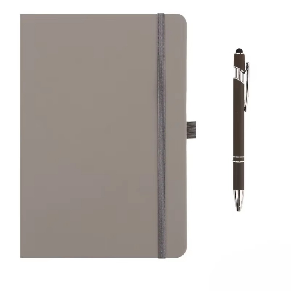 Leather Work Diary Covers - Mini-Taschennotizbücher A6 mit Gummiband, Studentenhandbücher, Ledereinband,
