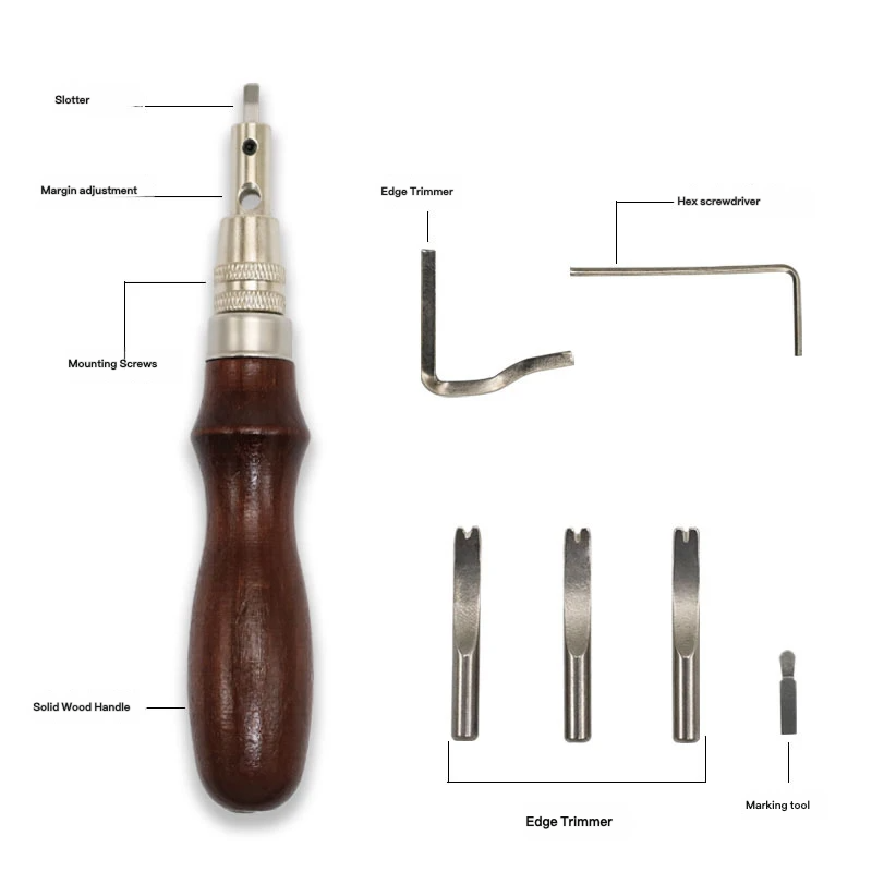 7-in-1 Multifunktionales Leder – Leatherwork Edge Creaser Bewertung und Preis