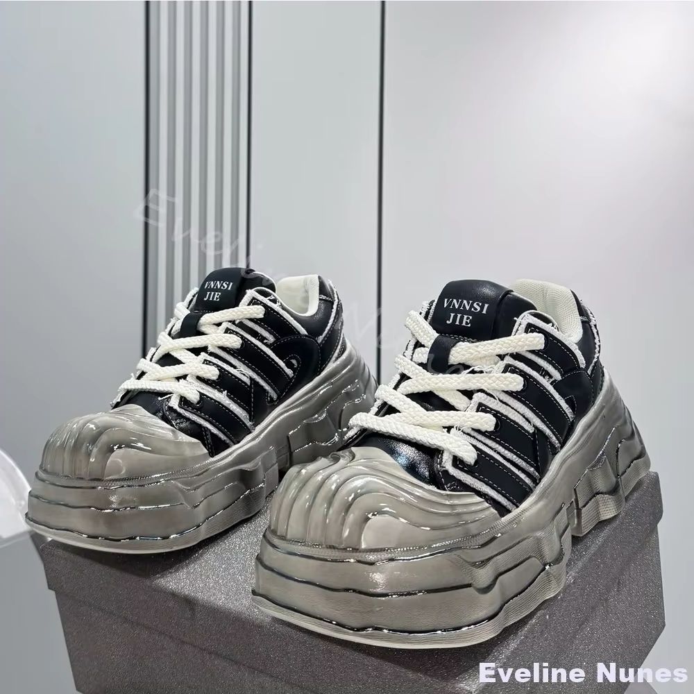 Transparente Plateau-Sneaker f – Unique Leather Work Bewertung und Preis
