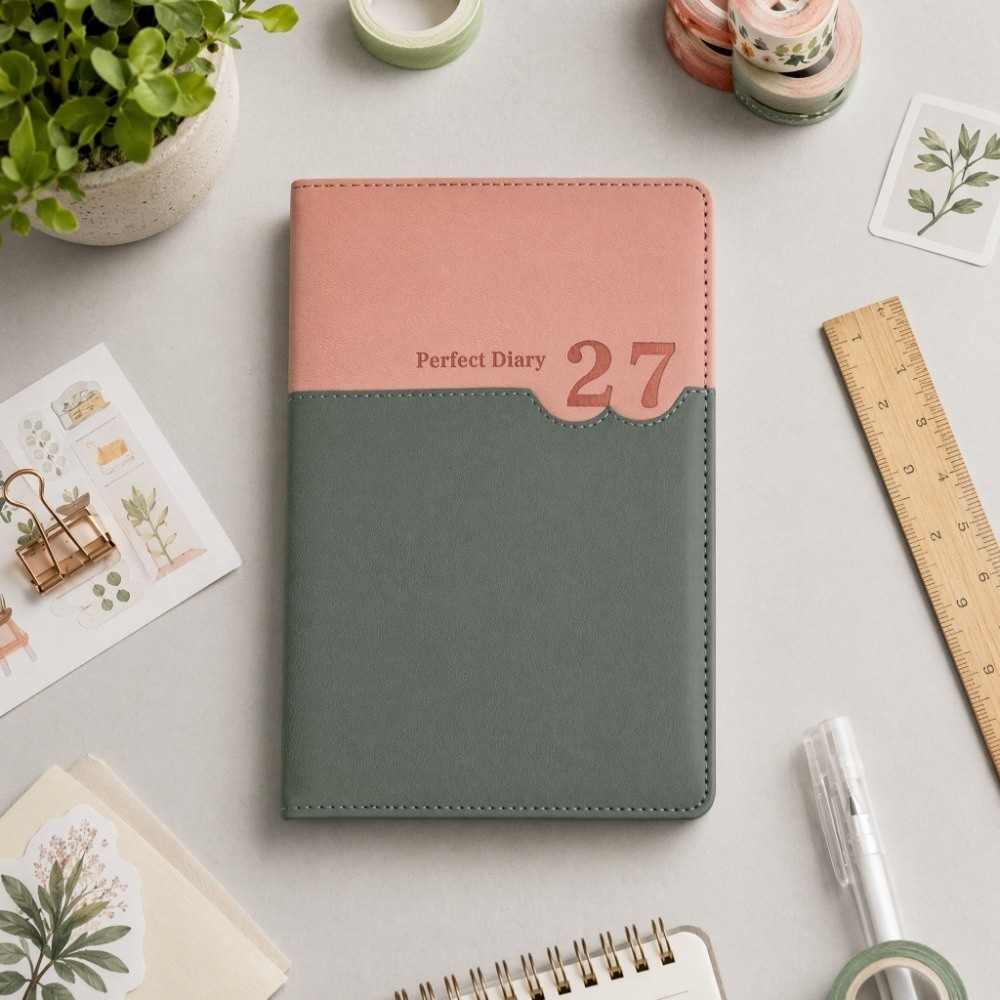 Büro-Arbeitsplaner 2027 Termin – Leather Work Diary Covers Bewertung und Preis
