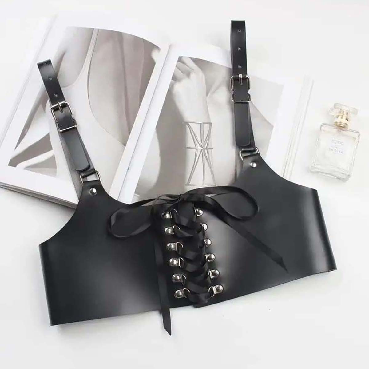Frauen Mode Gürtel Punk Taille – Leather Work Harness Bewertung und Preis