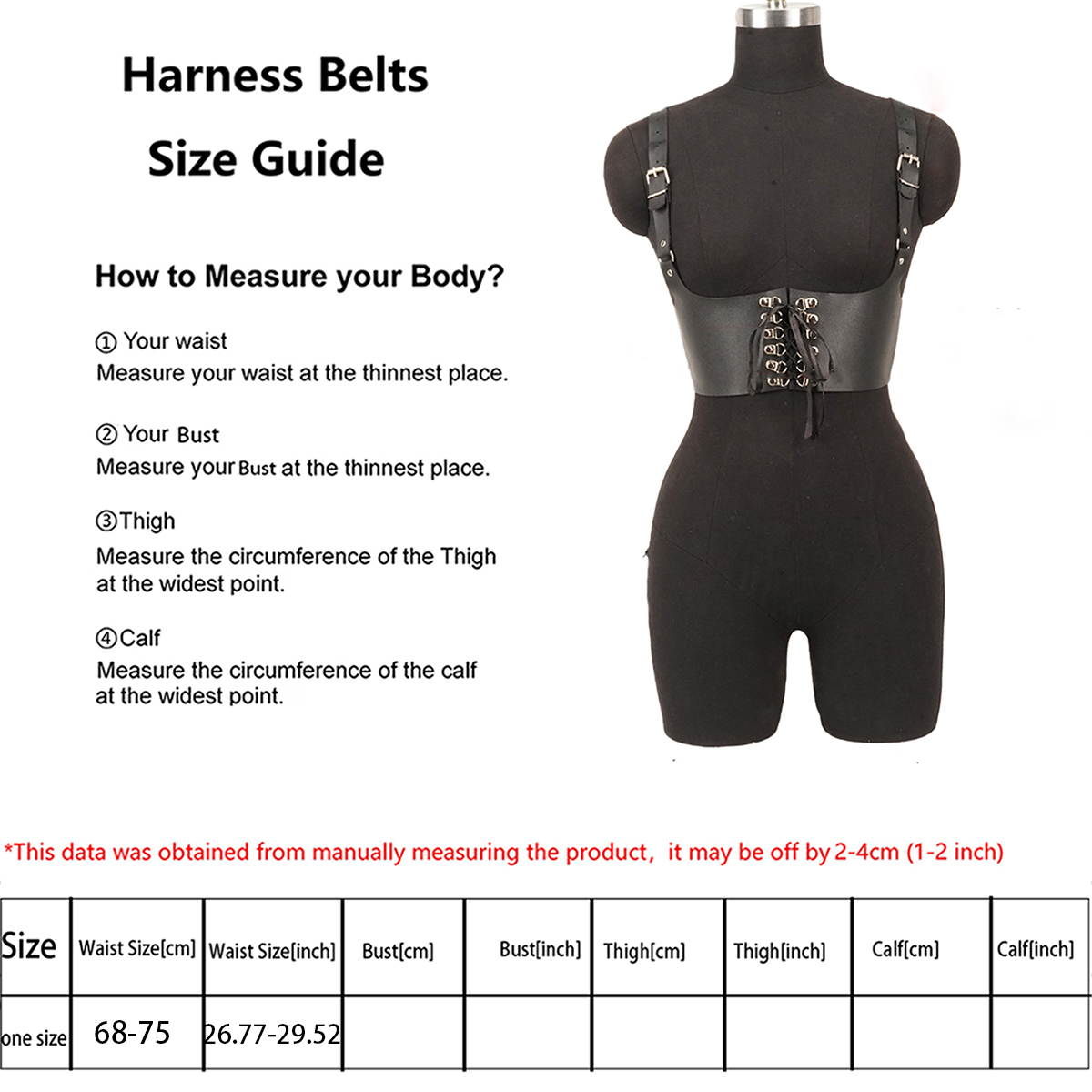 Frauen Mode Gürtel Punk Taille – Leather Work Harness Bewertung und Preis