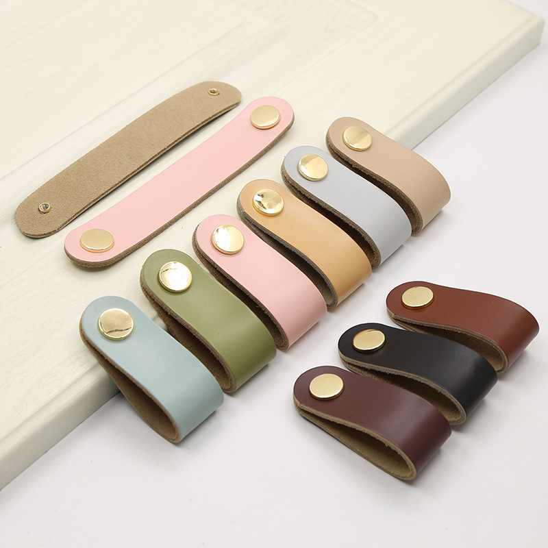 Möbelgriff im nordischen Stil, – Leatherwork Hardware Bewertung und Preis