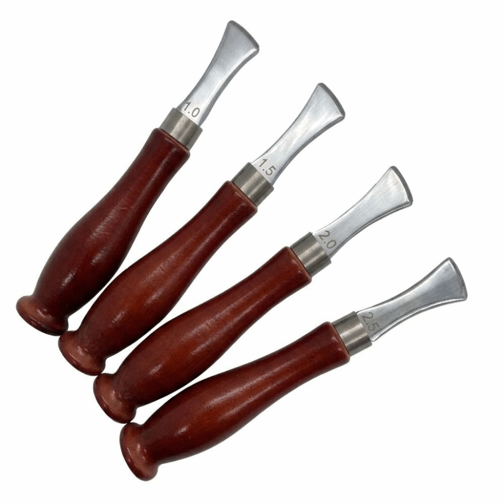 4-teiliges Präzisions-Kantenri – Leatherwork Edge Creaser Bewertung und Preis