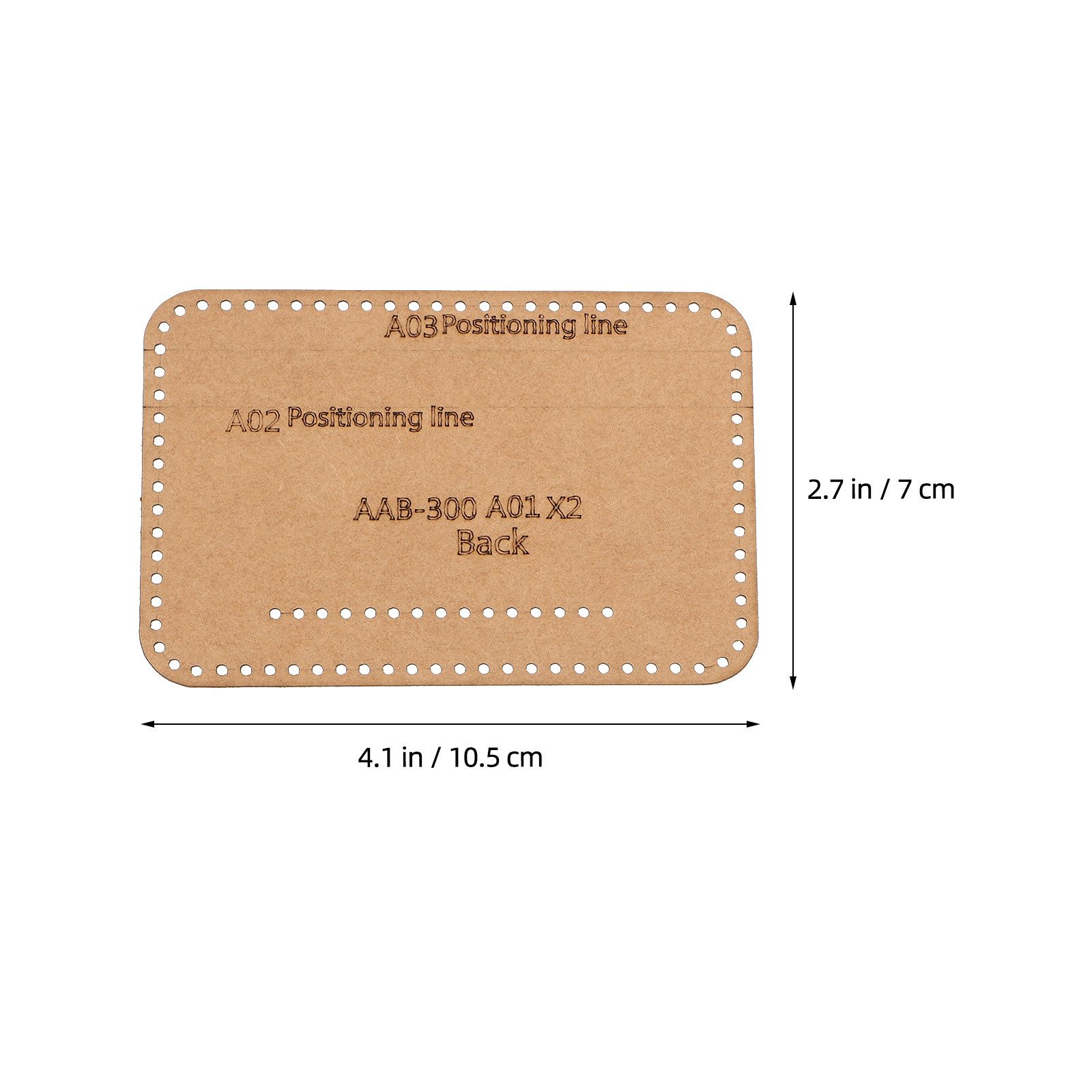 1 Set langlebige Schablone für – Leatherwork Patterns Free Bewertung und Preis