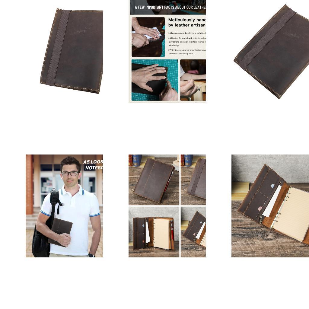 Ledertagebuch für Schule, Arbe – Leather Work Diary Covers Bewertung und Preis