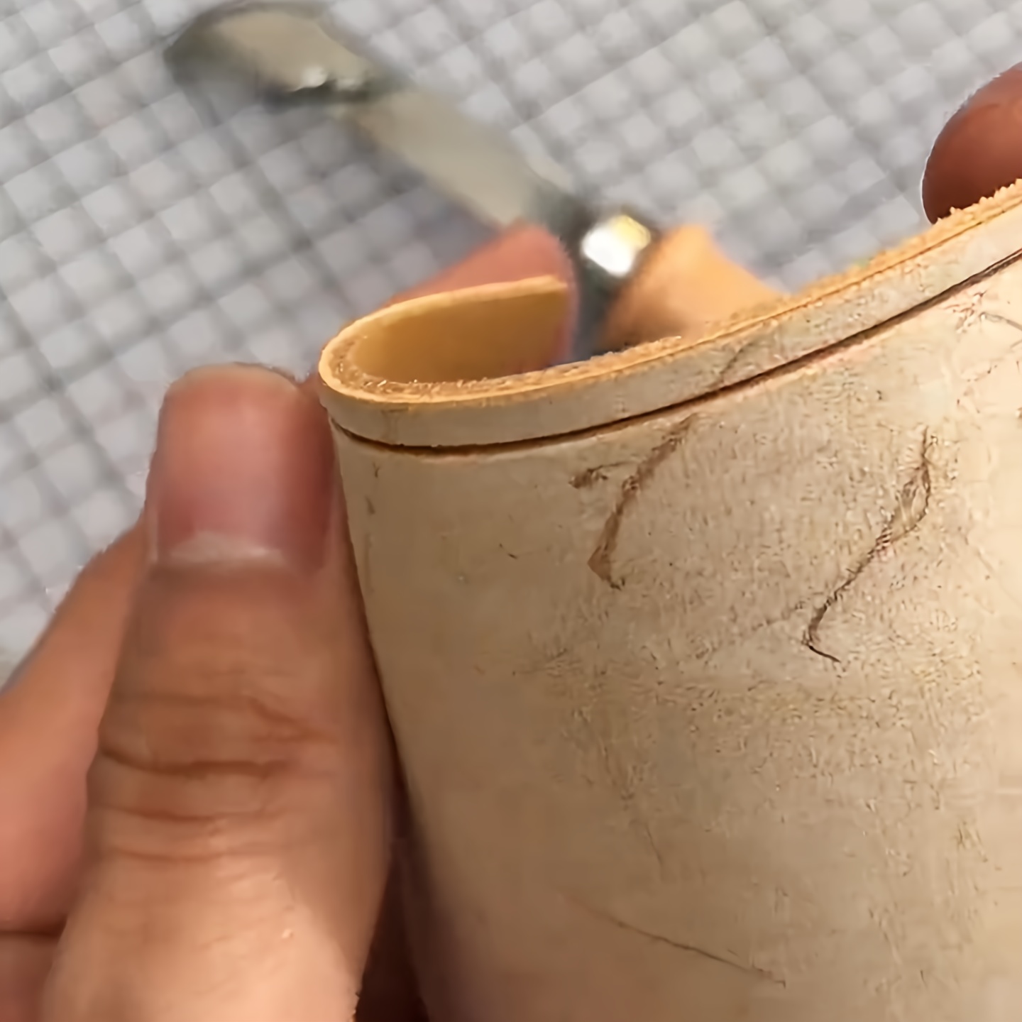 1 Stück Verstellbares Lederkan – Leatherwork Edge Creaser Bewertung und Preis