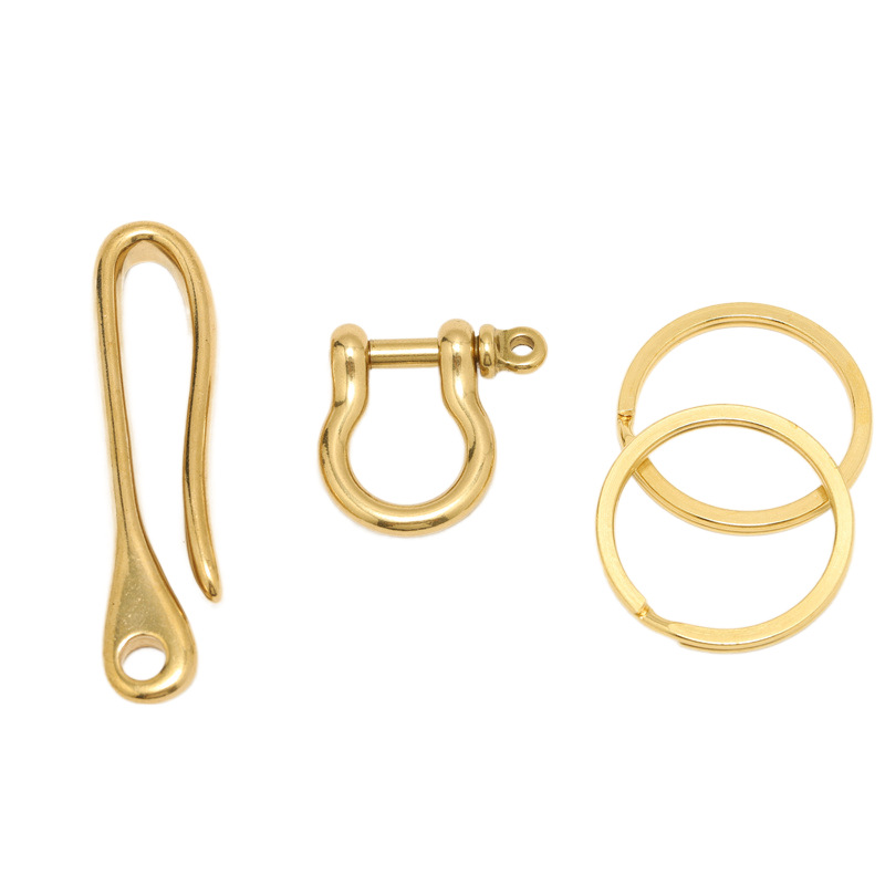 Messing Tuch Haken U-Förmigen  – Leatherwork Hardware Bewertung und Preis