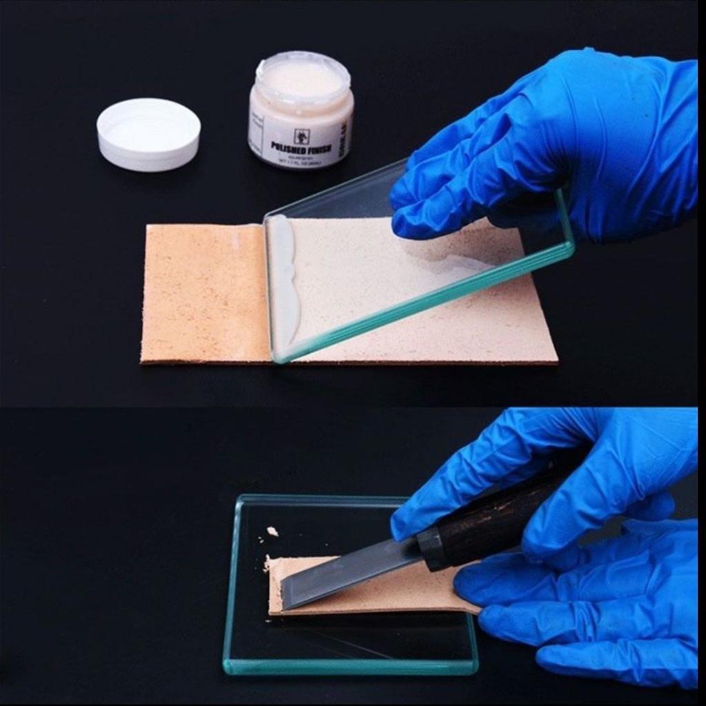 Hochharte Glas-Polier- und Ril – Leatherwork Edge Creaser Bewertung und Preis
