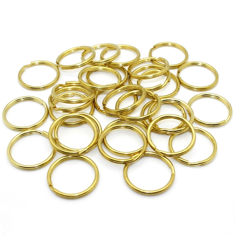 5 Stück geteilte Ringe aus mas – Leatherwork Hardware Bewertung und Preis
