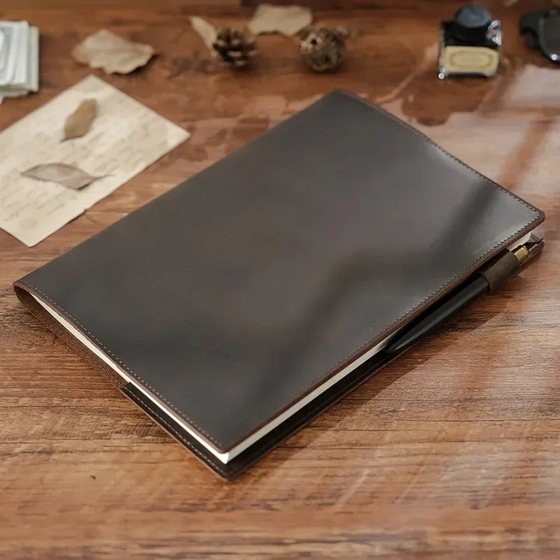 Neue Vintage-Leder-B5-Notizbuc – Leather Work Diary Covers Bewertung und Preis