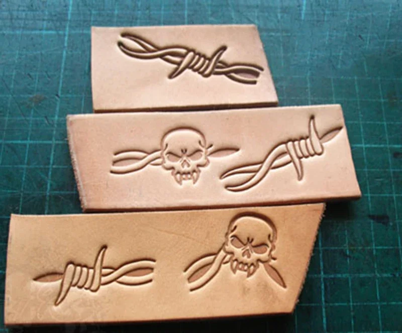 5 Stück Dornen und Totenkopfmu – Unique Leather Work Bewertung und Preis
